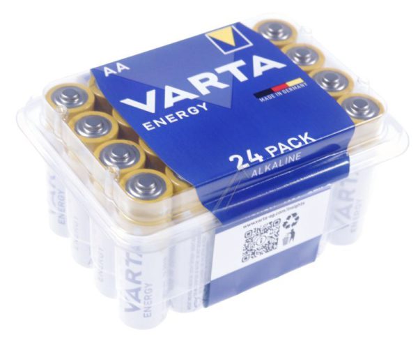 LR06 4106229224 1,5V PENLITE (AA) ALKALINE ENERGY BATTERIJEN,  PAK À 24 STUKS