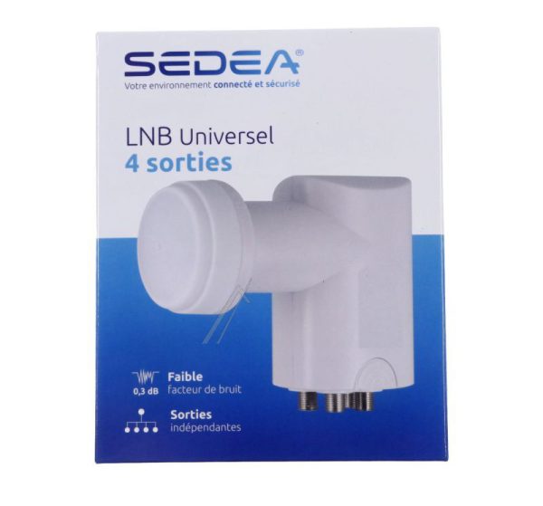 670114 LNB QUAD-SWITCH 4 UITGANGEN
