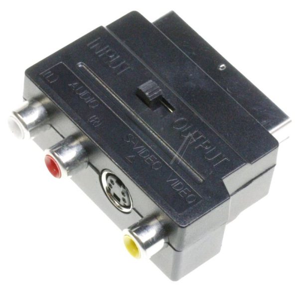 SCART-ADAPTER SCARTST/ 1XS-VHS/ 3XCINCHCONTRA  SCHAK.