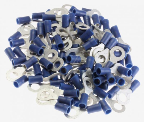 M6 RINGCONTACT 100ST BLAUW