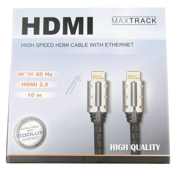 HDMI-A-STEKER /  HDMI-A-STEKER,10MTR. ACTIEF MET CHIPSET