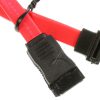 84354 KABEL SATA 22CM BOVEN/ HAAKS ROOD