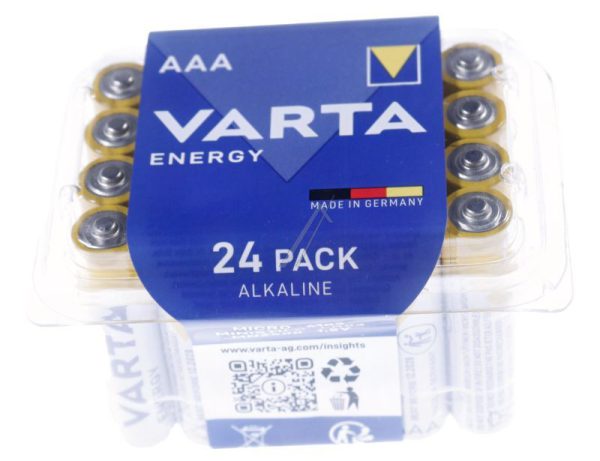LR03 4103229224 1,5V MICRO (AAA) ALKALINE ENERGY BATTERIJEN,  PAK À 24 STUKS