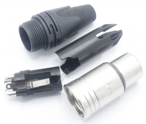 NC4FXX NC4FX XLR-CONTRA 4POL. NEUTRIK