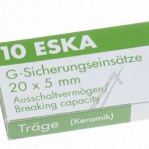 1,25A-T KERAMISCHE ZEKERING 5X20MM. -10 STUKS- ROHS-CONFORM