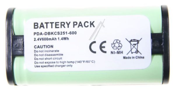 2,4V-600MAH ACCU,  ALTERNATIEF VOOR SONY BP-HP550-11, NIMH
