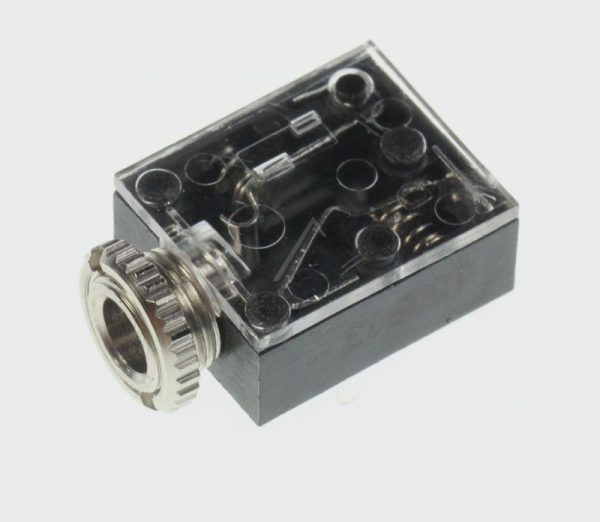 FT6320 JYS-35 3,5MM JACKSTEKER CONTRA,  PRINT MET SCHAKELCONTACT