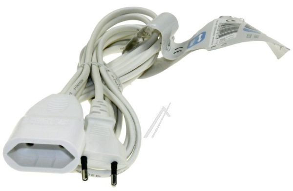 EV5W 22131 EURO-VERLENGSNOER 5 METER WIT