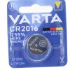 CR2016 6016101401 3,0V-90MA LITHIUM KNOOPCEL 20X1,6MM.  geschikt voor VARTA