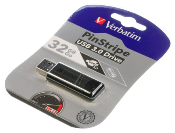 49317 USB-STICK 3.0 32GB HI-SPEED STORE N GO DRIVE (ZWART)