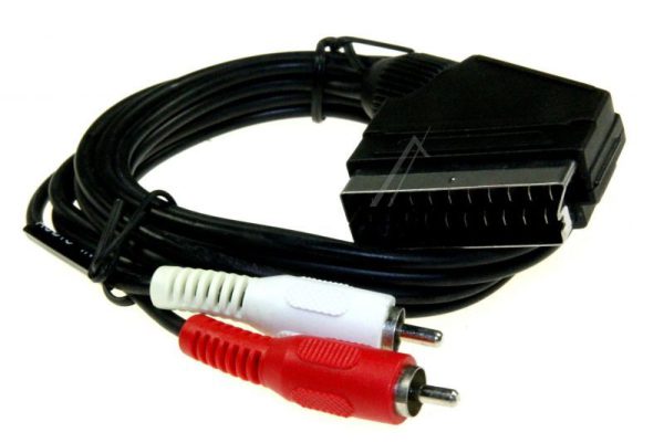 SCART-ST.->2XCINCH-ST. AUDIO L/ R,  1,5MTR.