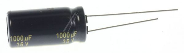 1000UF-35V EEUFC1V102 ELCO RADIAAL 105° 12,5X25MM. RM=5,0MM. -ROHS-