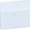 WESTERN-KOPPELING RJ12, 6P/ 6C,  WIT