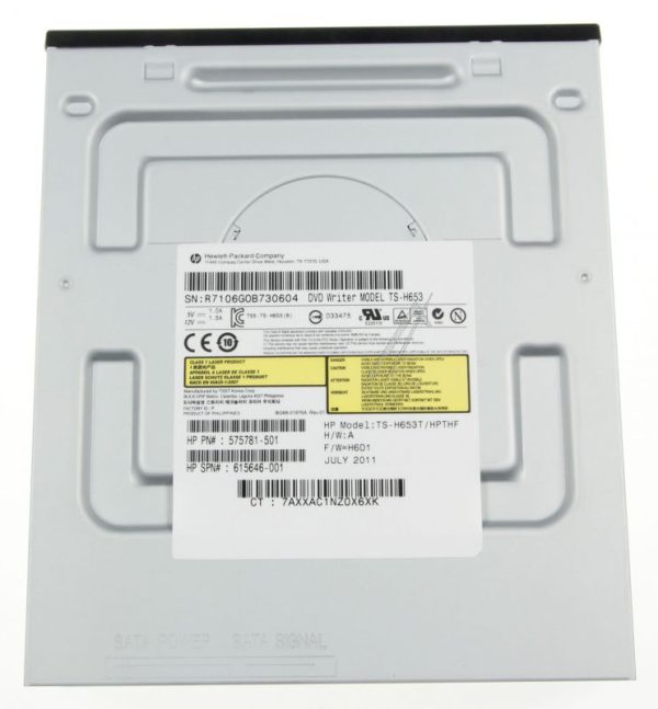 575781-501 HP DVD-SMD 16X LS EXT EJ SATA JB