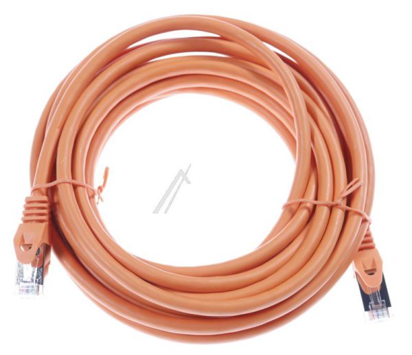 PATCHKABEL RJ45 S/ FTP (PIMF) LSOH CAT7, ORANJE 5,0MTR.
