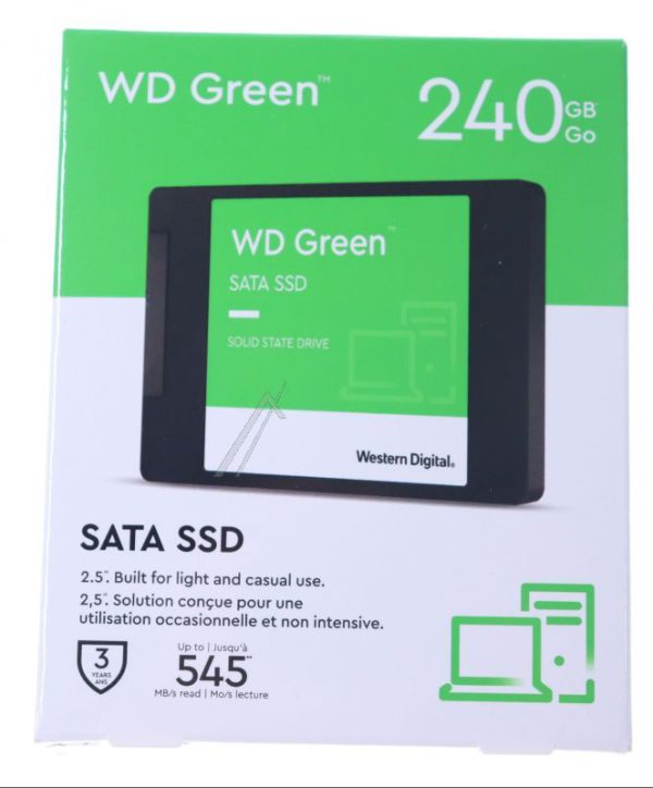 WD GREEN™ WDS240G3G0A 240GB 2,5"/ SATA-3 SSD-HARDE SCHIJF