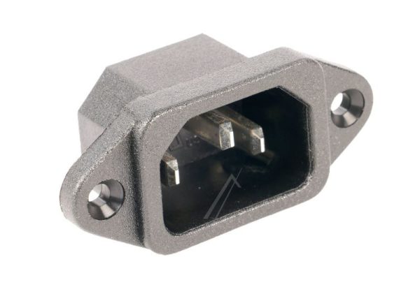 C14 AC NET-ENTREE MET SCHROEF-FLENS,  ZWART