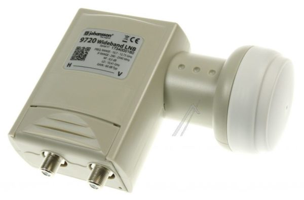 WIDEBAND 9720 BREITBAND LNB MIT 40MM,  LO-FREQUENZ 10,41 GHZ