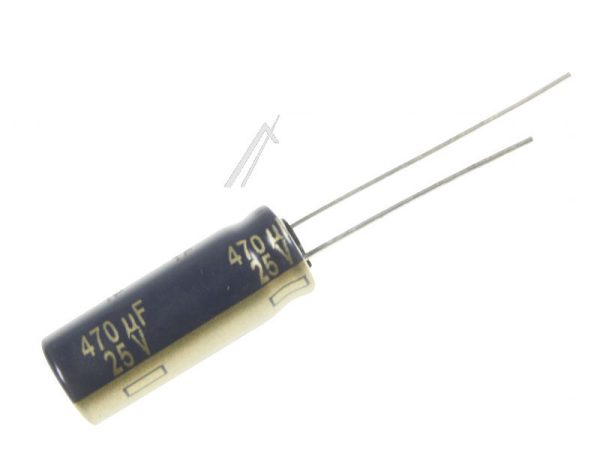 470UF-25V EEUFC1E471L ELCO RADIAAL 105° 8X20MM. RM=3,5MM. -ROHS-