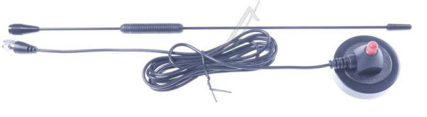12412 DAB   ANTENNE MET MAGNEETVOET,  F-STEKER,  0 DB OMNIDIRECTIONAL