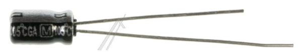 10UF-25V EEAGA1E100 ELCO RADIAAL 105° 4X7MM. RM=1,5MM. -ROHS-