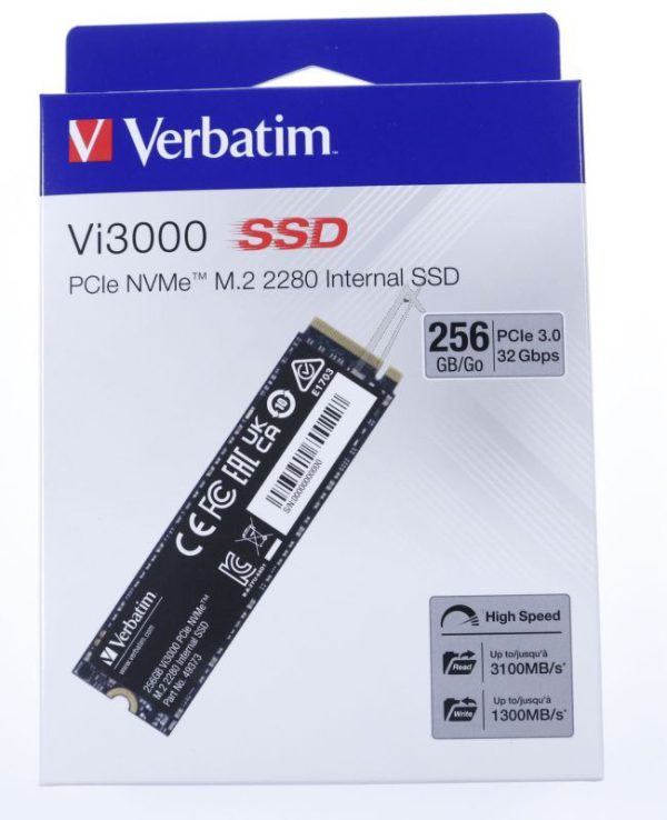 VI3000 PCIE NVME 49373 256GB M.2/  SSD-FESTPLATTE