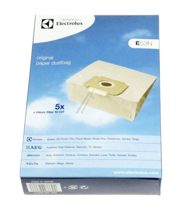 E53N 9001959585 E53N 5 DUST BAGS 1MCF 1MF