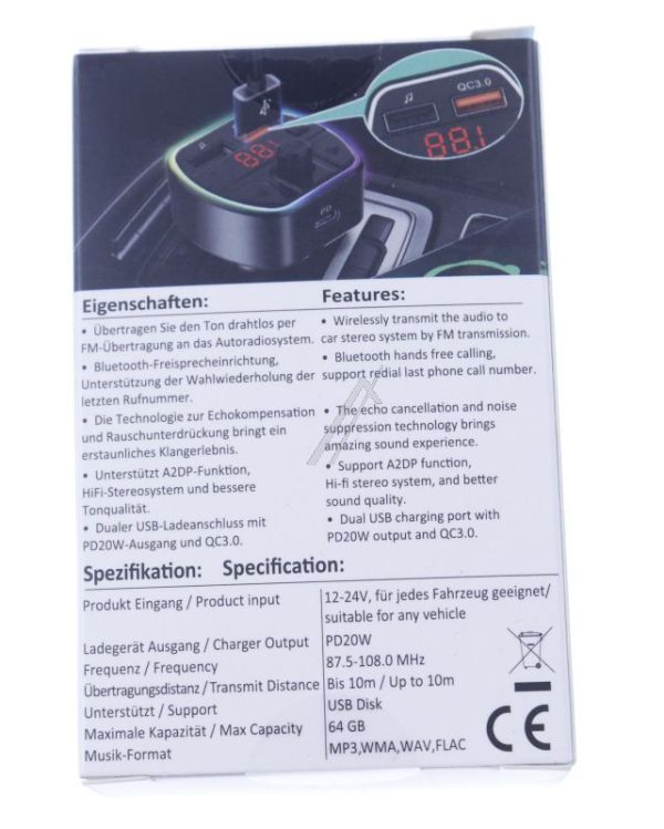MT 2 FM BLUETOOTH HANDSFREE