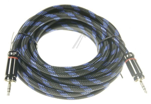 HQ PREMIUM JACK-STEKER 3,5MM. /  JACK-STEKER 3,5MM. 5,0MTR.