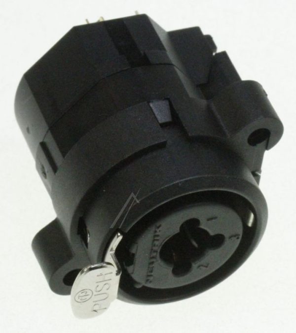 NCJ-6FIS 0346030 3-POLIGE XLR EINBAUBUCHSE KOMBINIERT MIT 6.35 MM KLINKENBUCH