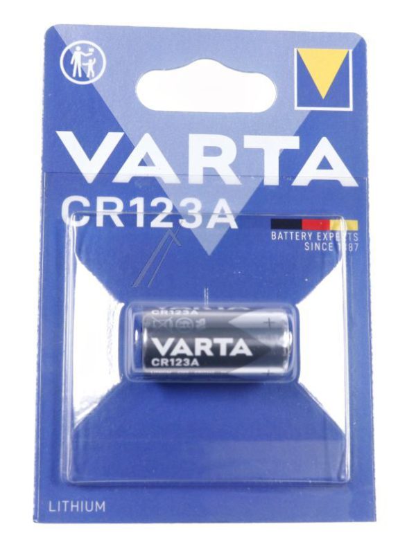 CR123A 6205301401 3,0V-1600MAH LITHIUM BATTERIJBLISTER À 1 STUK VARTA
