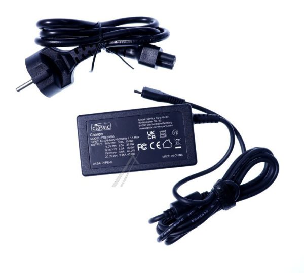 45W PSE50386 EU USB-PD DESKTOP OPLADER MET USB-C STEKKER