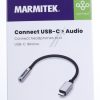 25008374 CONNECT USB-C > AUDIO - USB-C NAAR AUX ADAPTER