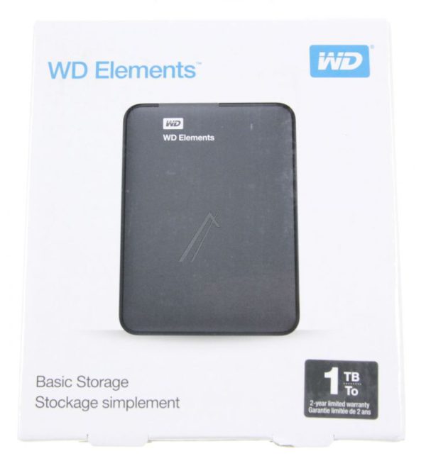 WD ELEMENTS PORTABLE WDBUZG0010BBK-WESN 1TB 2,5"/ USB3.0 HARDE SCHIJF