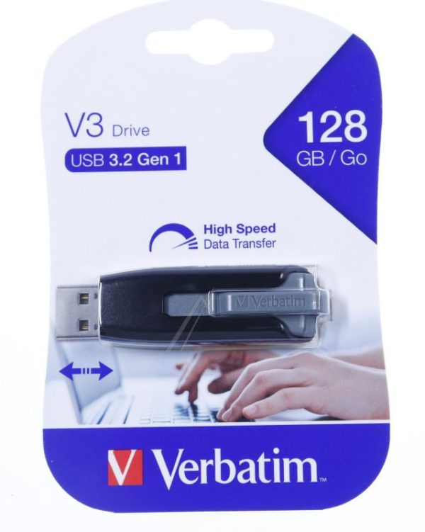49189 USB DRIVE 3.2 GEN1 128GB STORE N GO V3