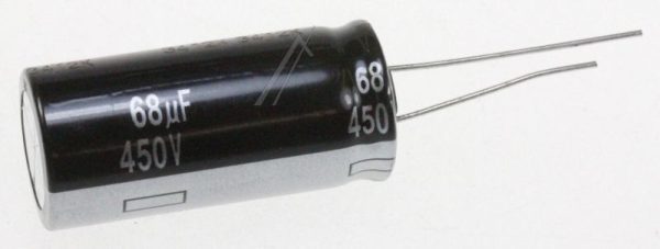 68UF-450V EEUEE2W680 ELCO RADIAAL 105° 18X40MM. RM=7,5MM. -ROHS-