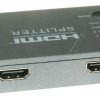 SPLIT 312 UHD 25008255 HDMI-SPLITTER    4K UHD-ONDERSTEUNING 1:2, INCL. NETADAPTER