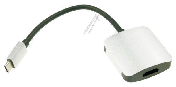 USB-ADAPTER USB-C 3.1 NAAR HDMI,  4K*2K / 30HZ. L:12CM.