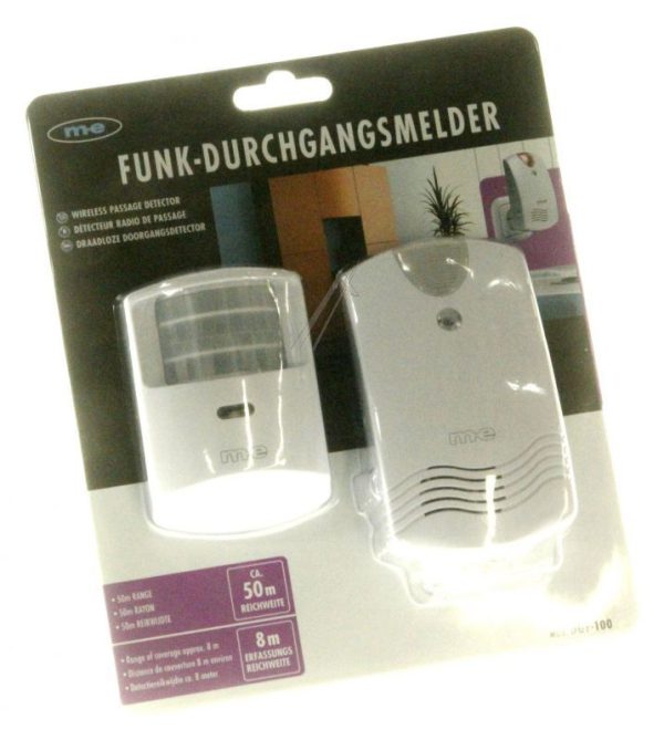 DGF100 STAND-ALONE DOORGANGSMELDER-SET,  ZENDER  ONTVANGER