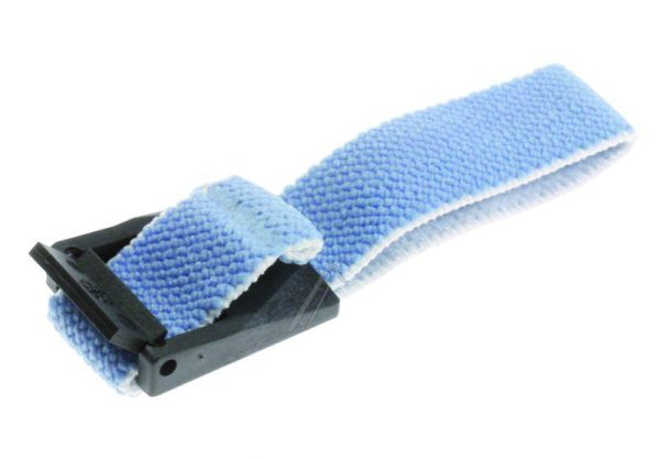 WBB-AFWS ESD-HANDARMBAND VERSTELBAAR DK 4MM