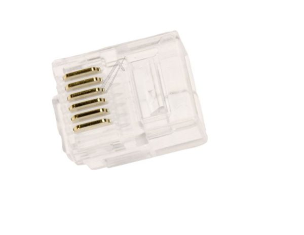 RJ12 RJ12-STEKER 6P6C