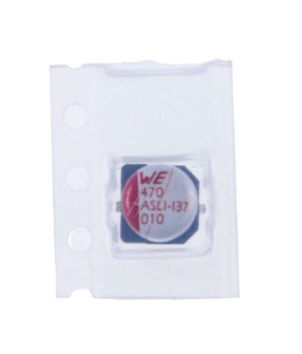 47UF-10V SMD-ELCO RAD. 105°,  5X5,8MM. -ROHS-CONFORM- LOW-IMPEDANCE