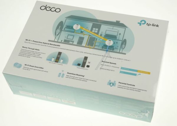 AC1200 DECO P9 POWERLINE-MESH-WLAN,  2ER SET