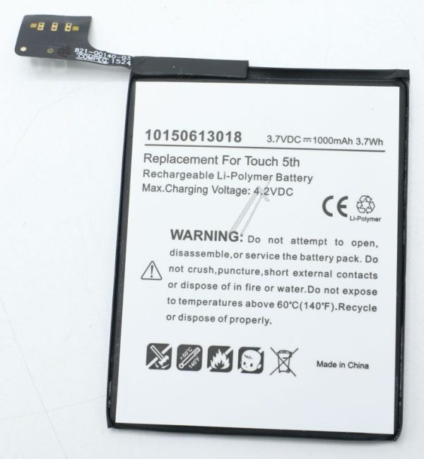 3,7V-1000MAH ACCU 3,7V-1000MAH LI-POLYMEER AUDIO MP3
