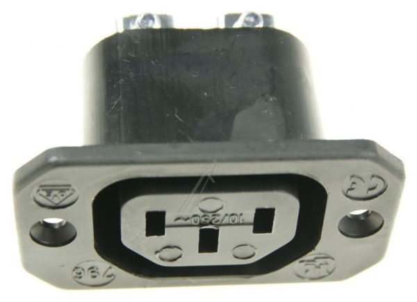 IEC C13 917.171 INBOUWBUS 250V-10A,  VOOR  KOUDE -APPARATEN