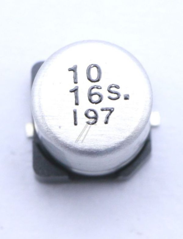 10UF-16V EEE-1CA100NR SMD-ELKO BIPOLAR 85° 5X5,4MM