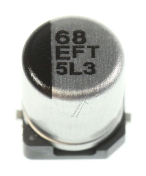 68UF-25V EEEFT1E680AR SMD-ELCO geschikt voor PANASONIC 105° 5X5,8MM