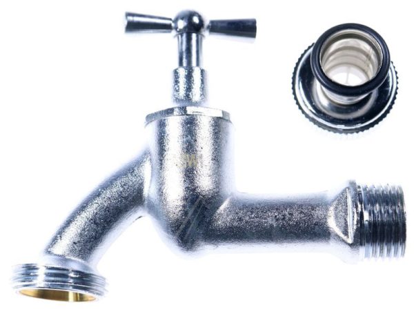 422307 KRAAN 1/ 2" VERCHROOMD