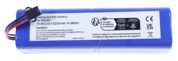 14,4V-5200MAH LI-ION ROBOTSTOFZUIGER-ACCU,  ALTERNATIEF VOOR PROSCENIC NR18650