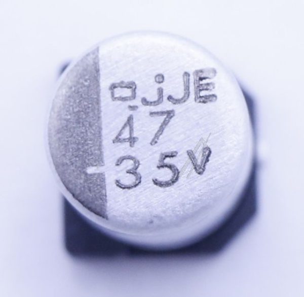 47UF-35V SMD-ELCO 105°,  8,0X6,3MM.